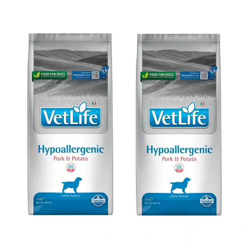 Farmina Vet Life Cat Hypoallergenic Pork Adult 1,5Kg, Cat Food, Pack Of 2