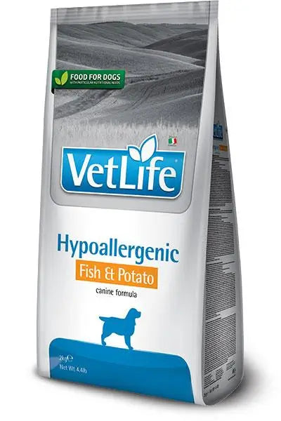Farmina Vet Life Dog Hypoallergenic Fish 12Kg, dog food