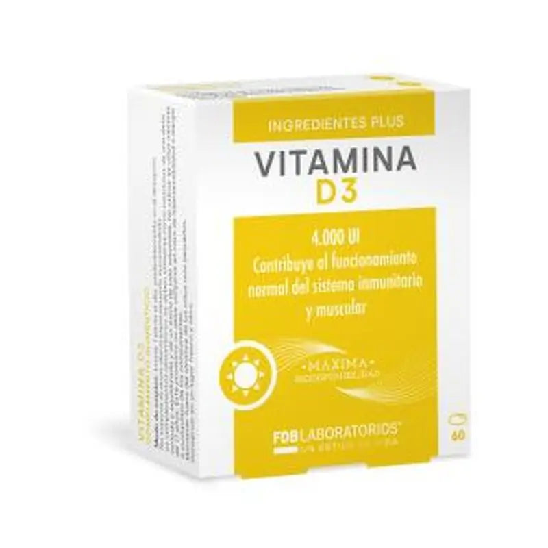 Fdb Vitamin D3 4000Ui 60Pearls