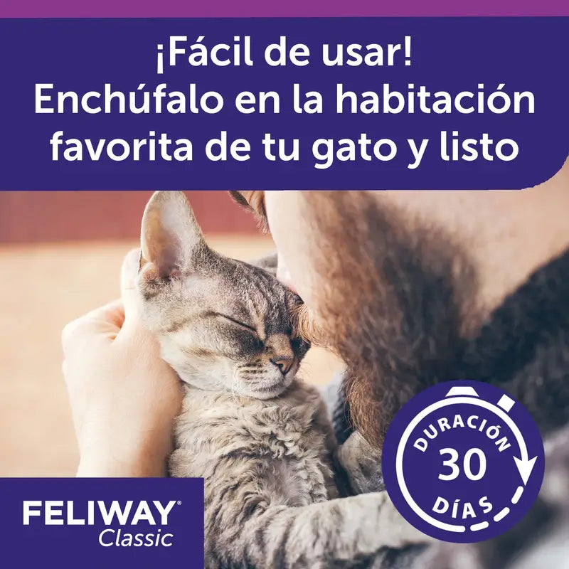 Ceva Feliway Classic Diffuseur + Recharge 48 ml Antistress
