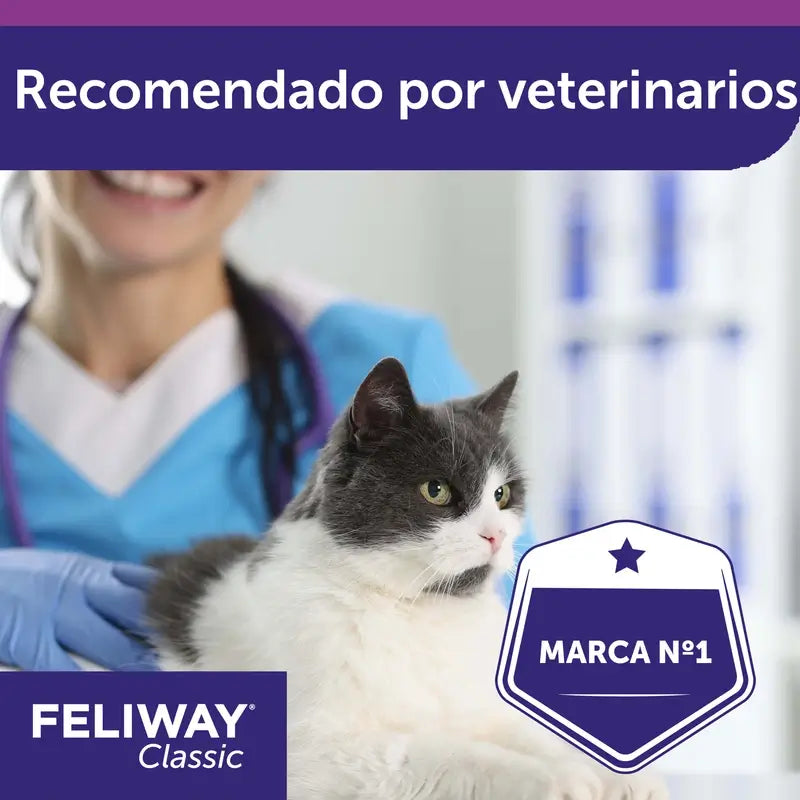 Ceva Feliway Classic Diffuseur + Recharge 48 ml Antistress