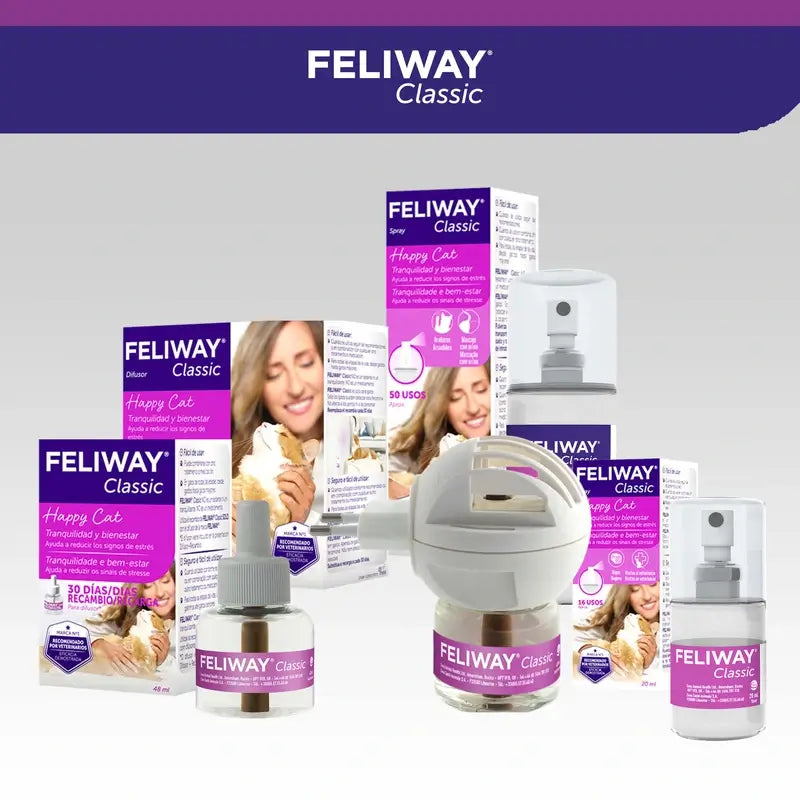 Ceva Feliway Classic Diffuseur + Recharge 48 ml Antistress