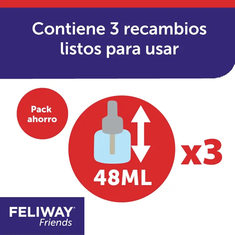 Feliway Amis 3X48 ml
