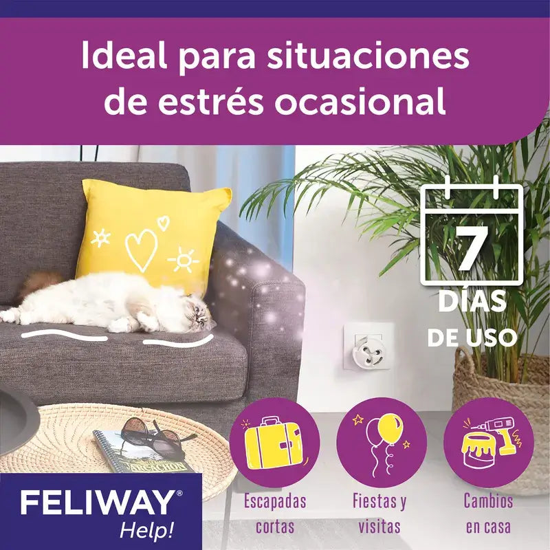 Feliway Help 3 Recharges