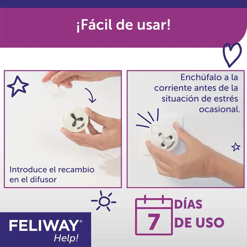 Feliway Help 3 Recharges