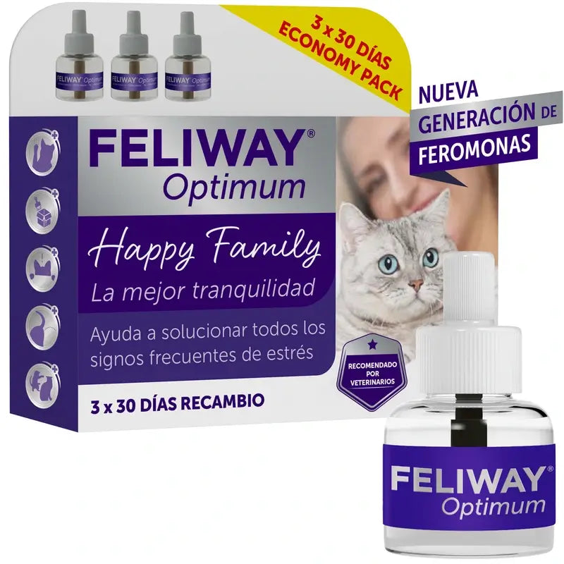 Feliway Optimum 3 Recharges