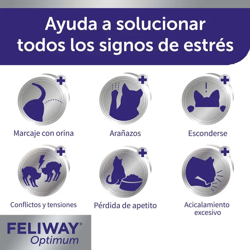 Feliway Optimum 3 Recharges