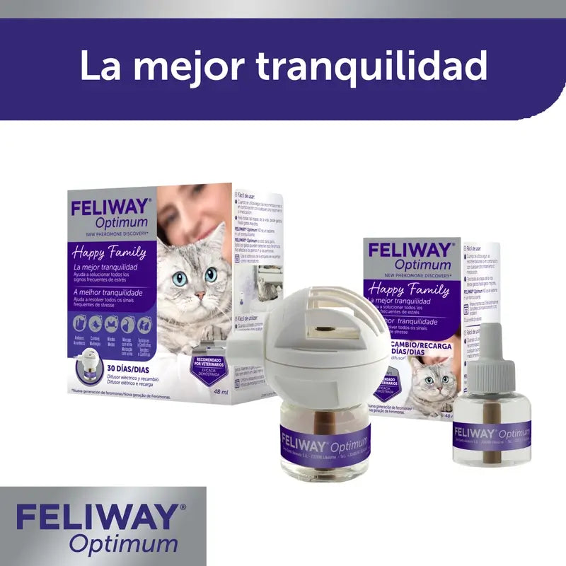 Feliway Optimum 3 Recharges