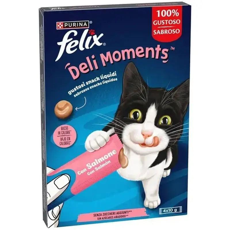 Felix Deli Moments Saumon 11 x 4 x 10 grammes