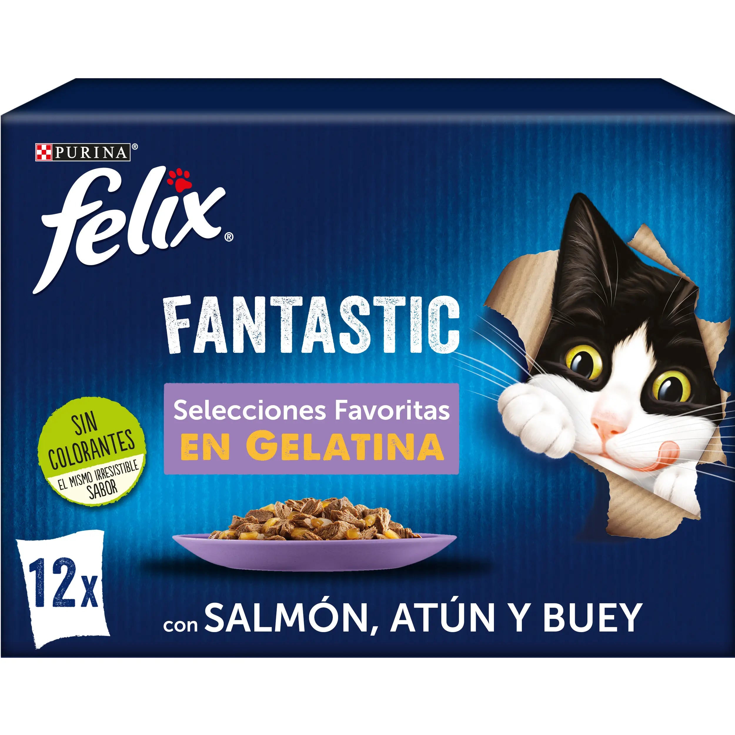 Felix Fantastic Favourite Selections 12X85Gr, wet cat food