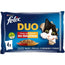 Felix Feline Fantastic Fantastic Duo Delicious Meat 12X4X85Gr