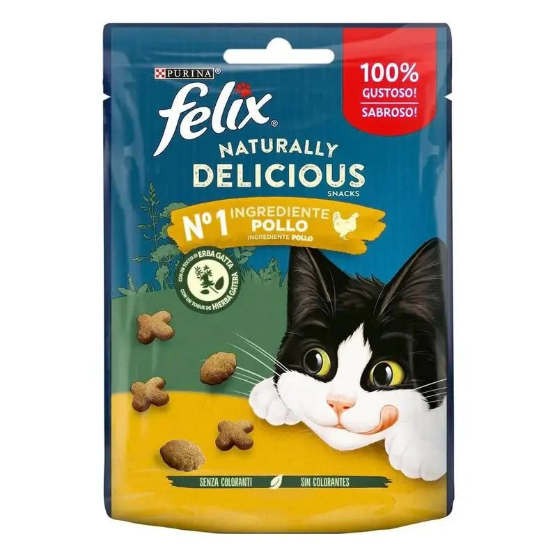 Felix Feline Naturally Delicius Chicken & Herbs 8X50Gr