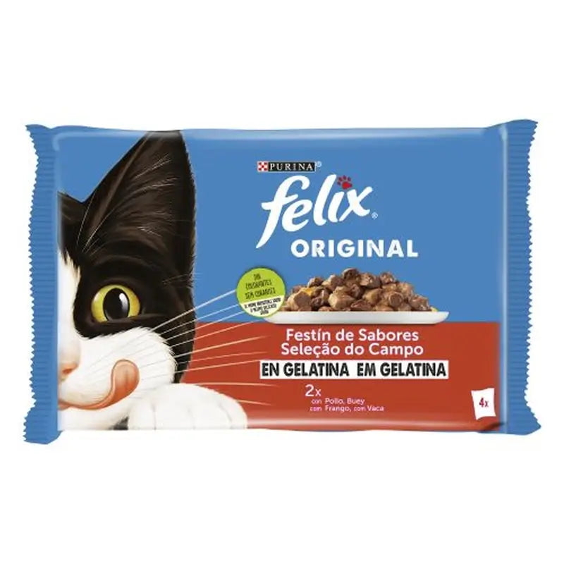 Felix Original Saveur Campagne - Gelée 12 x 4 x 85 grammes
