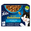 Felix Sensations Fish Multipack 12X85Gr, wet food for cats