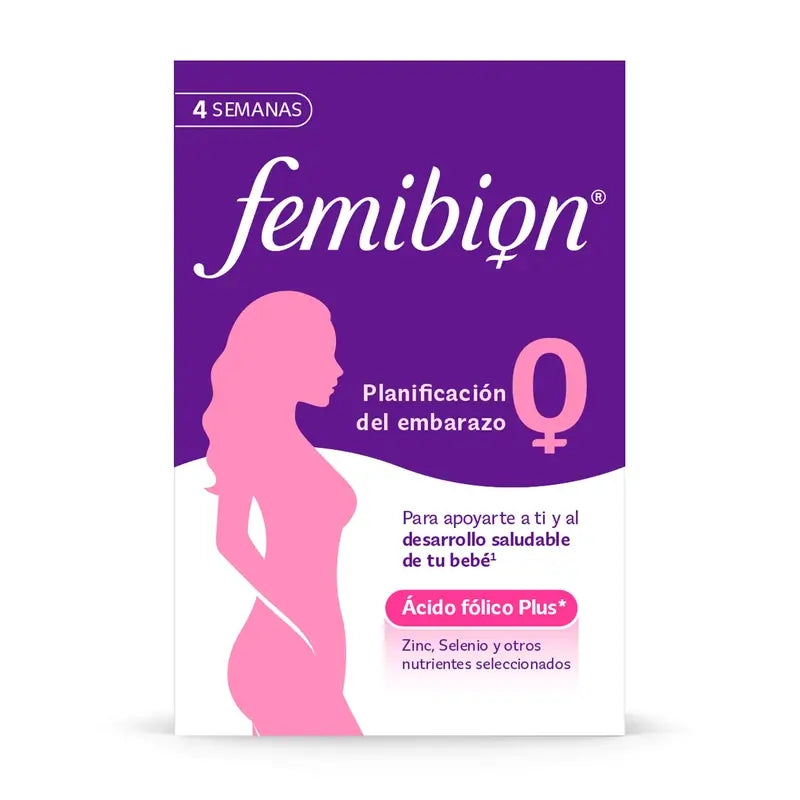 Femibion 0 Planification de la grossesse avec acide folique plus, 3X28 comprimés