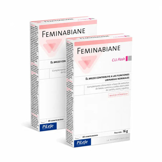 FEMINABIANE C.U. FLASH, boîte de 2 x 20 comprimés
