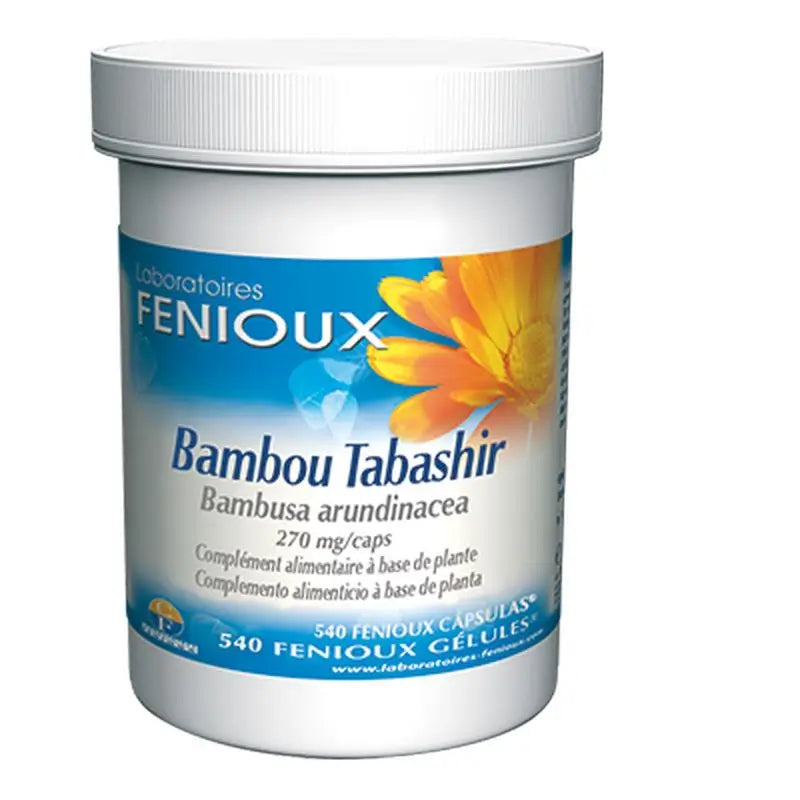 Fenioux Bambu Tabhasir , 540 capsules of 270 mg