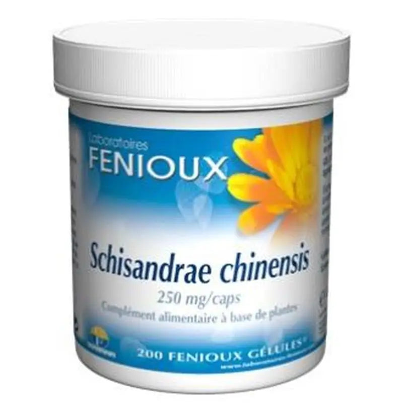 Fenioux Schisandra Chi. 250Mg. 200 Capsules