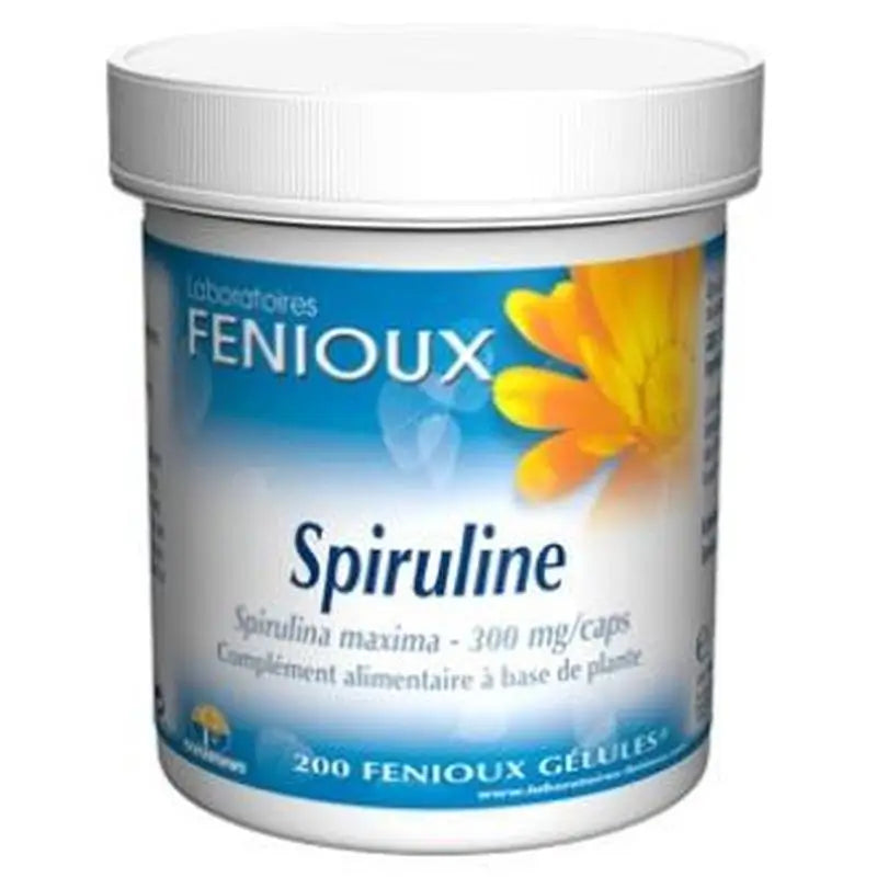 Fenioux Spirulina 300Mg. 200 Capsules