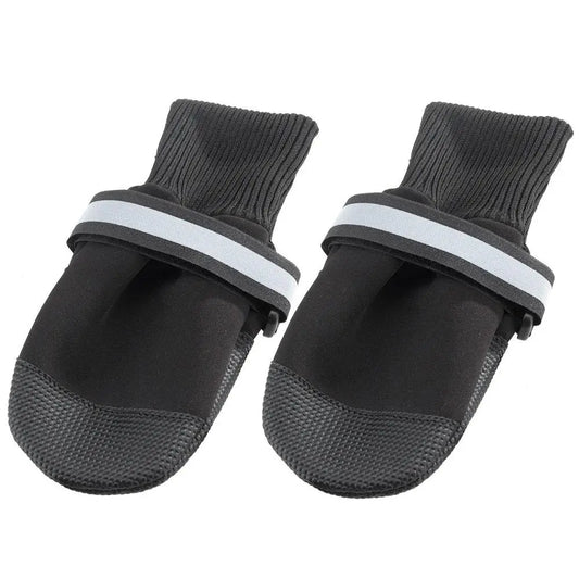 Ferplast Protective Footwear for Medium Dogs Black 7x8x9 Cm