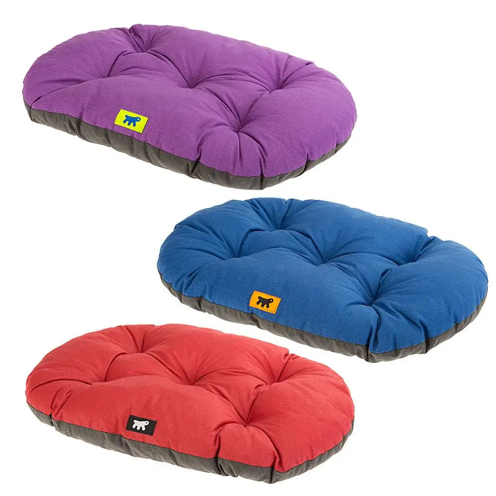 Ferplast Relax Bed 65 6 Cushion Red Purple Blue