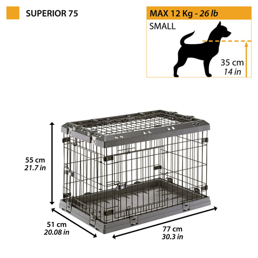 Ferplast Superior Dog Cage 75