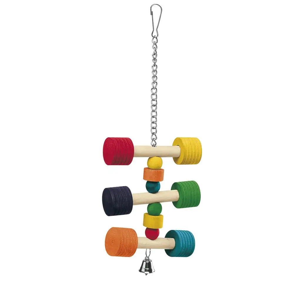 Ferplast Wooden Parrot Toy 11,5x11,5x31 Cm