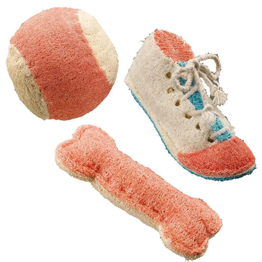 Ferplast Dog Toy Pa 6702 Vegetable Sponge Toy 3 pieces