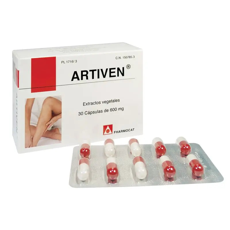 Fharmocat Artiven 30 Caps , 500 capsules