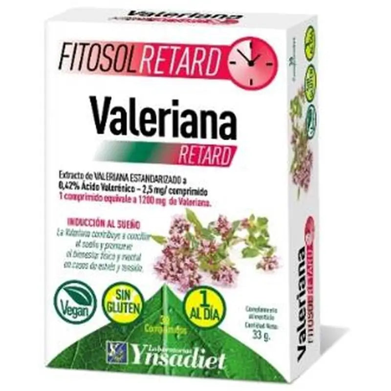 Fitosol Fitosol Retard Valerian 30 Tablets
