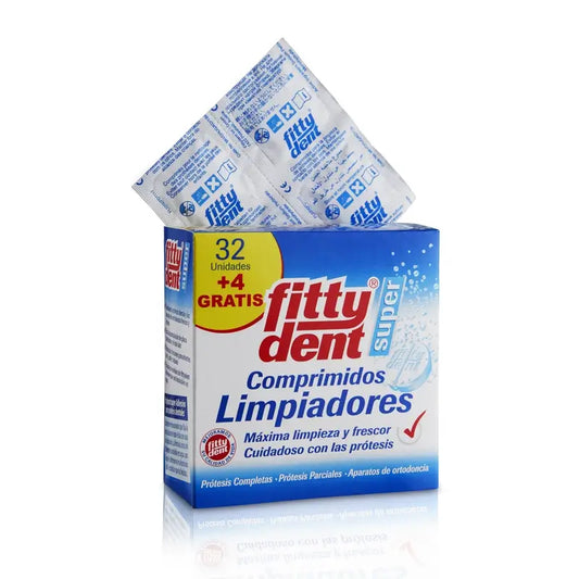 FITTYDENT SUPER CLEANER PROSTHESIS 32 TABLETS