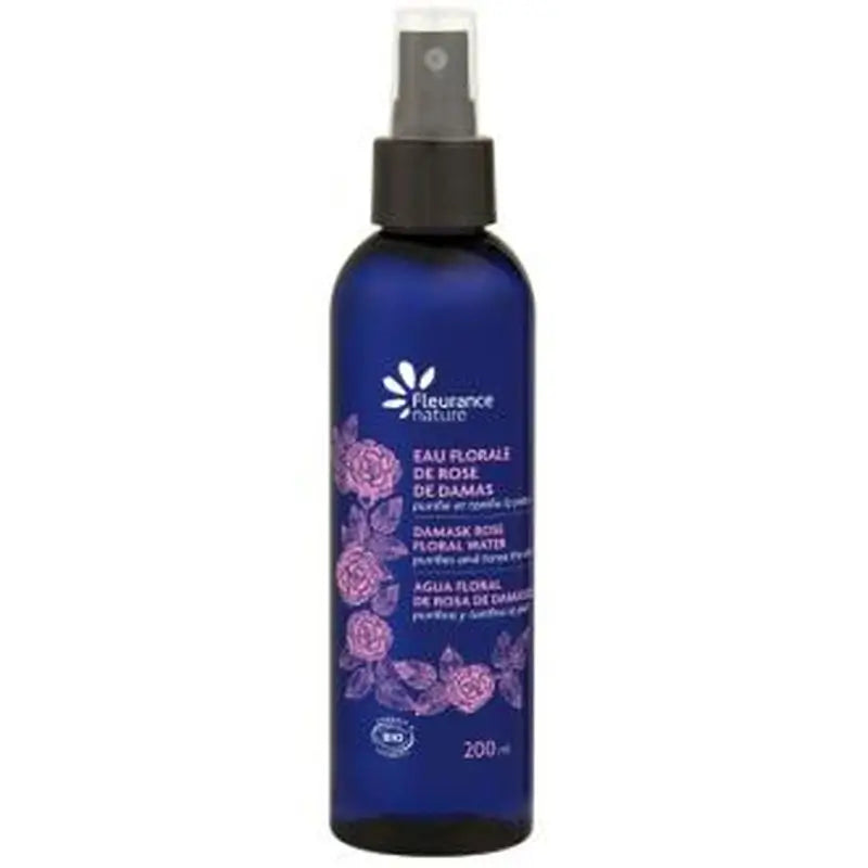 Fleurance Nature Damask Rose Floral Water Spray 200Ml. Bio