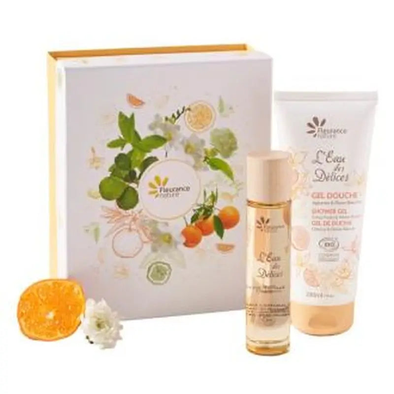 Fleurance Nature Citrus & White Flowers Perfume+Shower Gel Chest