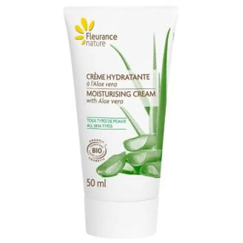 Fleurance Nature Moisturising Cream With Aloe Vera 50Ml Bio