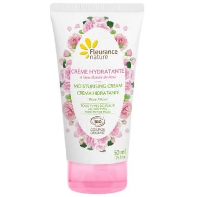 Fleurance Nature Moisturising Cream With Rose 50Ml.