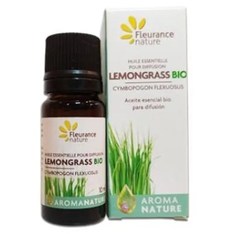 Fleurance Nature Lemongrass Essential Oil Diffusion 10Ml.