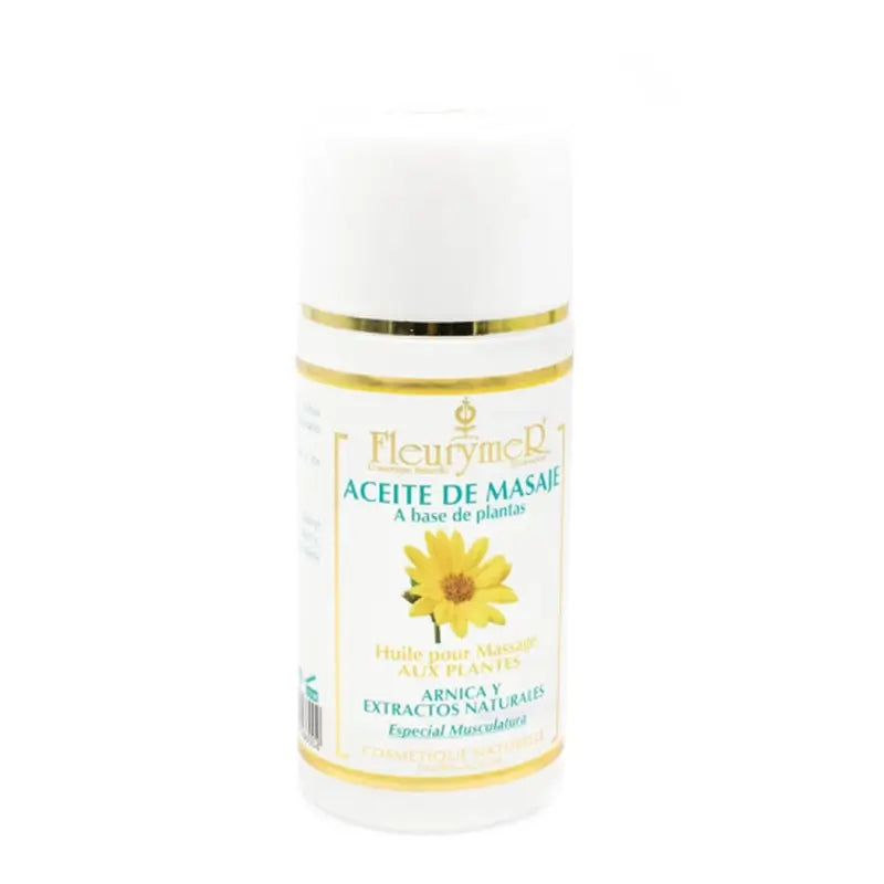 Huile de massage aux plantes de Fleurymer 250Ml.