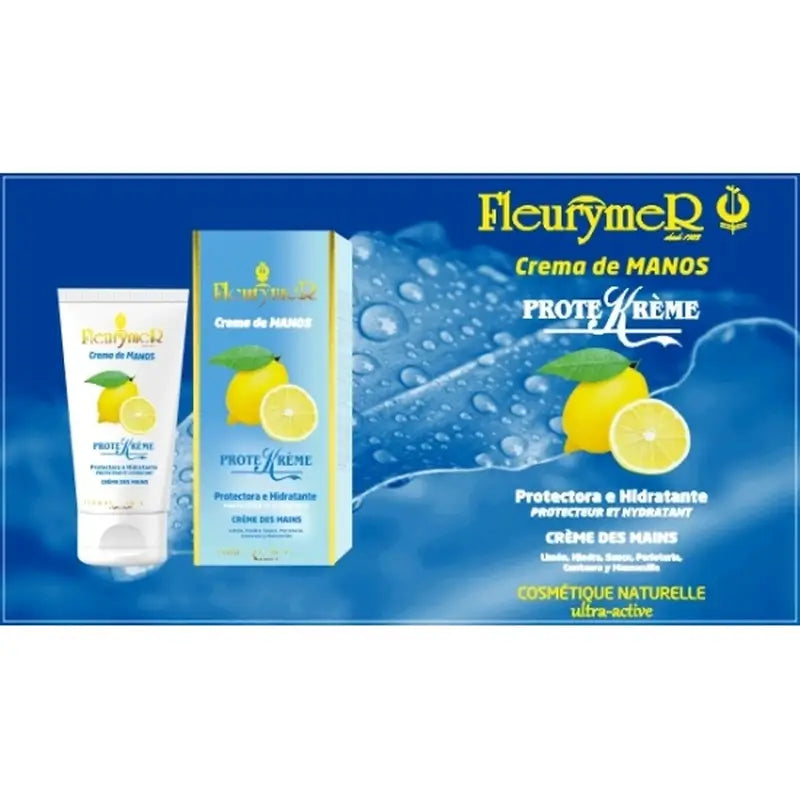 Crème mains Fleurymer Citron & Plantes 80Ml.