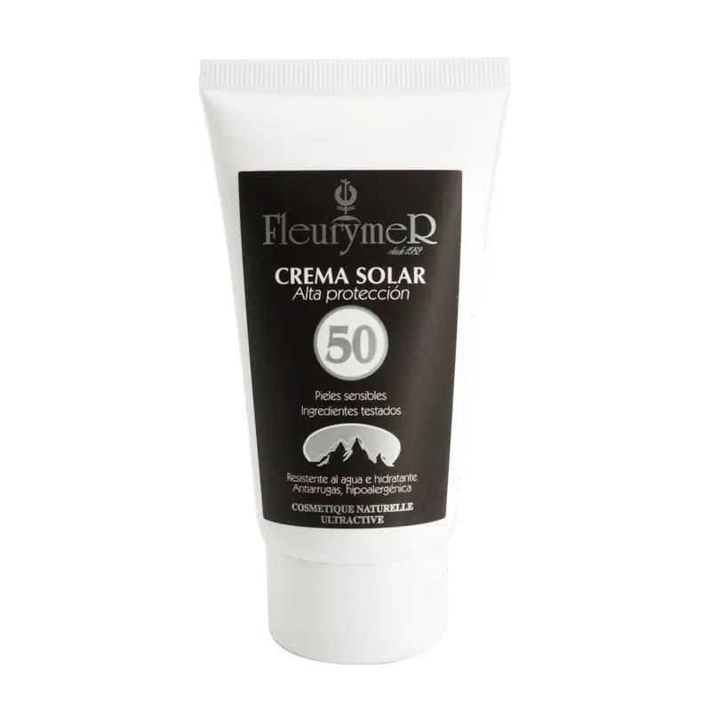 Fleurymer Crème solaire visage Spf-50 Montagne 80Ml.