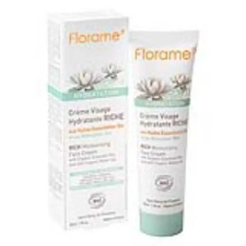 Florame Facial Cream Moistur. Intense Nenufar Bio 50Ml.