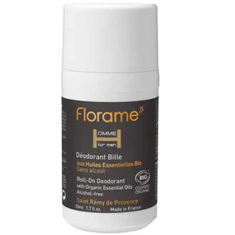 Florame Men's Roll-On Deodorant 50Ml.