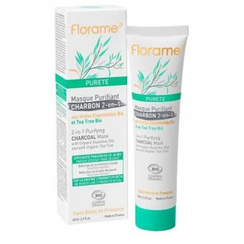 Florame Purete Purifying Carbon Mask 2In1 65Ml.