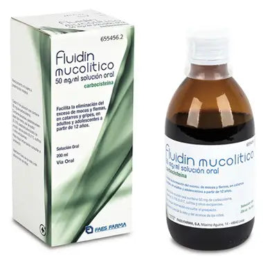 Fluidin Mucolytic Oral Solution 200 ml