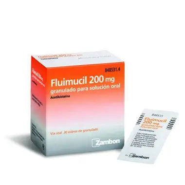 Fluimucil 200 mg 30 Sachets Granules