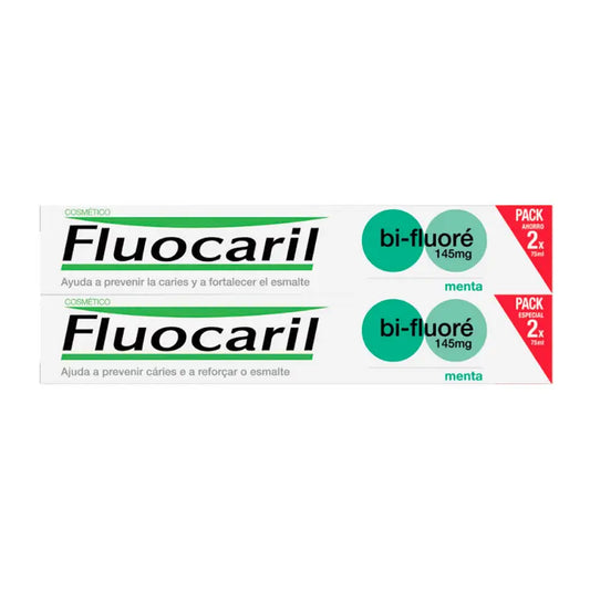 Fluocaril Bi-145 Peppermint 2x75mg