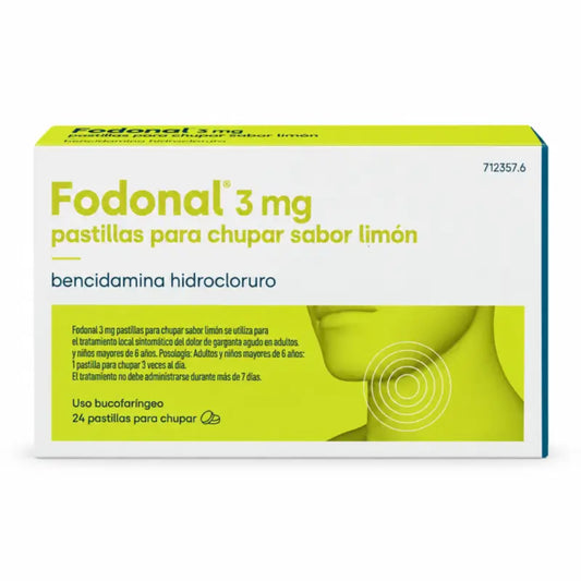 Fodonal 3 mg arôme citron