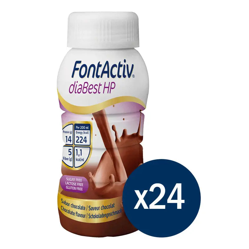 FontActiv Diabest Hp Chocolate Flavour 24 Bottles x 200 ml