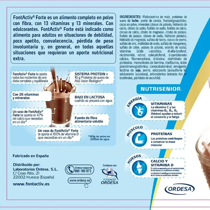 Fontactiv forte ProAction Chocolat, 800g