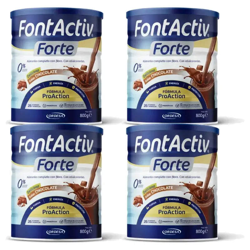 Fontactiv forte ProAction Chocolat, 4 x 800 g