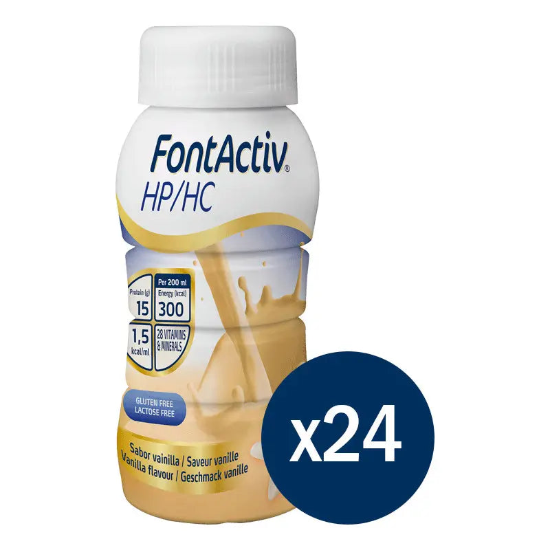 FontActiv HP/HC Vanilla Flavour 24 Bottles X 200ml